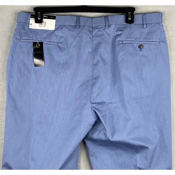 Sean John Men's Size 40x32 Classic Fit Suit Pants Solid Blue NEW - Picture 6 of 10